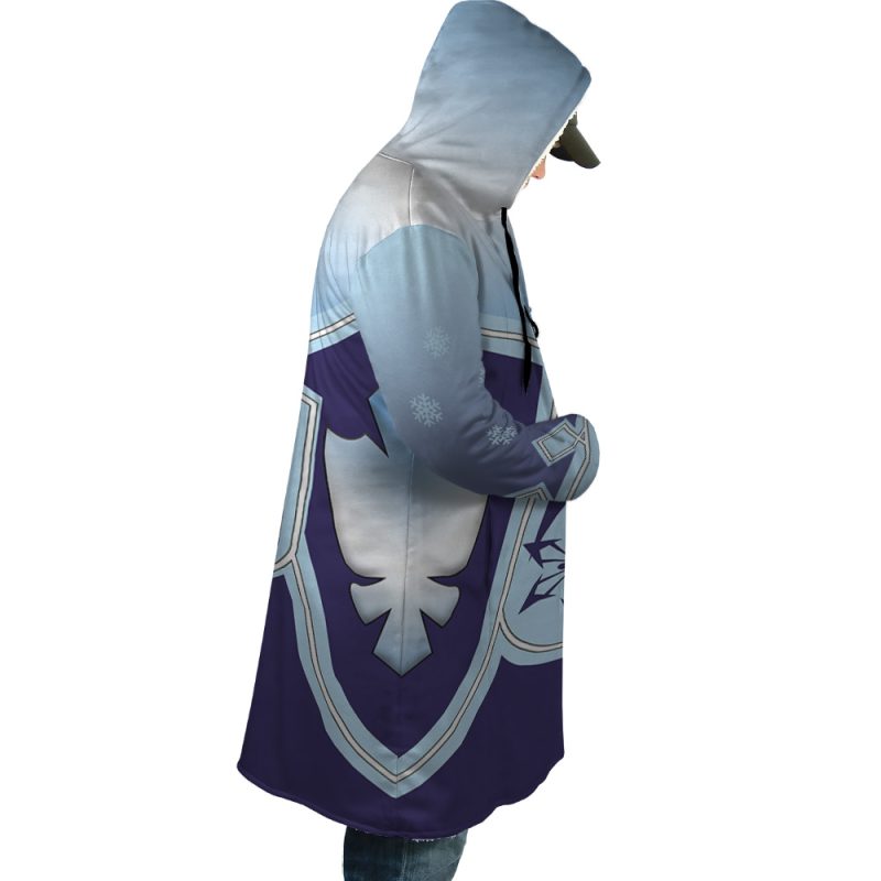 Squad Zero Bleach AOP Hooded Cloak Coat