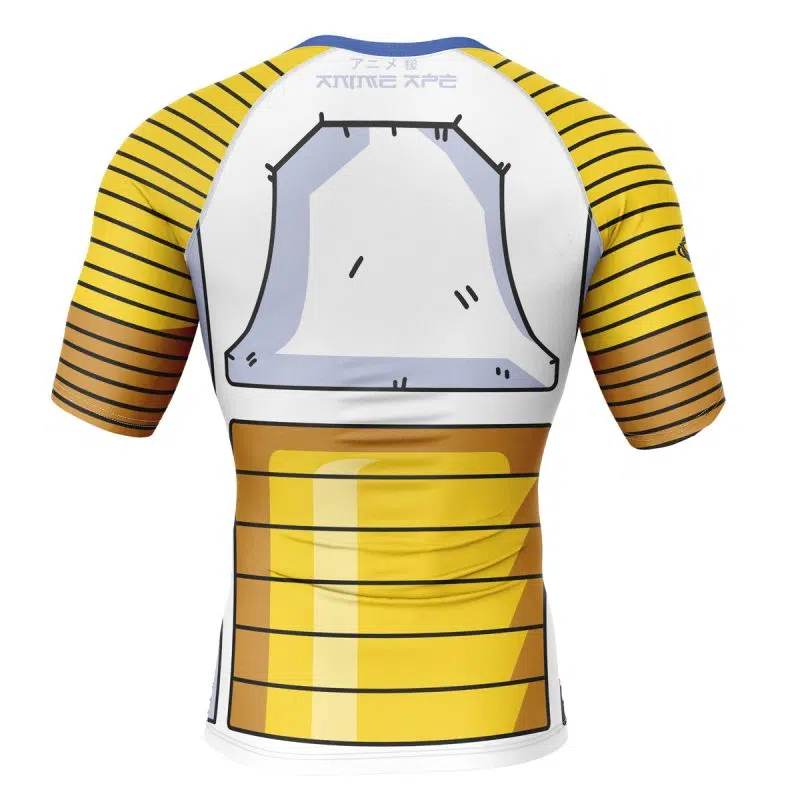 Vegeta Battle Suit Dragon Ball Z Sleeve Rash Guard Compression Shirt - Image 2