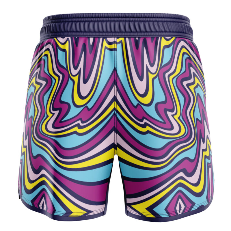 The Cream of the Crop Trippy Randy Savage BJJ MMA Fight Shorts - Image 2