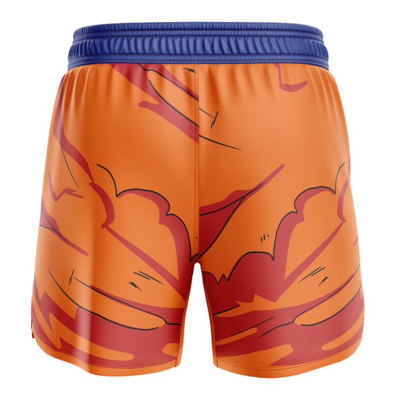 Goku Torn Gi Dragon Ball Z BJJ MMA Fight Shorts - Image 2