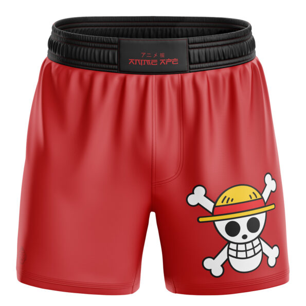 Luffy Straw Hat Pirates One Piece BJJ MMA Fight Shorts