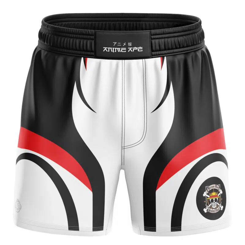 Straw Hat One Piece BJJ MMA Fight Shorts
