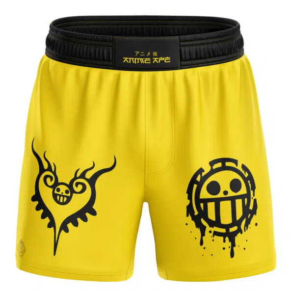 Trafalgar Law One Piece BJJ MMA Fight Shorts