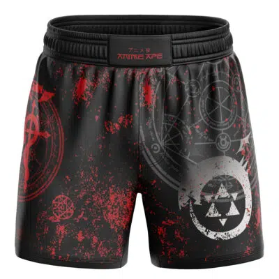 Transmutation Circle Fullmetal Alchemist BJJ MMA Fight Shorts