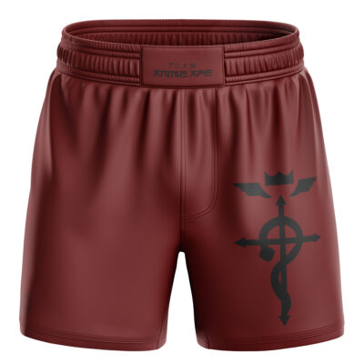 Edward Elric v2 Fullmetal Alchemist BJJ MMA Fight Shorts