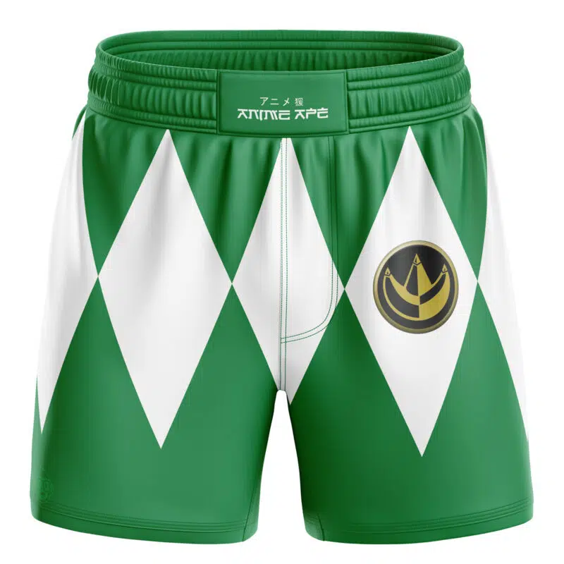 Green Ranger Power Rangers BJJ MMA Fight Shorts