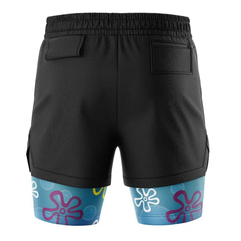 Bikini Bottom SpongeBob Squarepants 2-in-1 Performance Shorts - Image 4