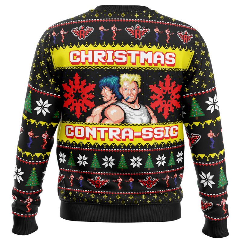 Christmas Contrassic Contra Ugly Christmas Sweater - Image 2