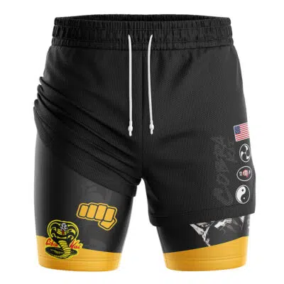 Sweep the Leg Cobra Kai 2-in-1 Performance Shorts