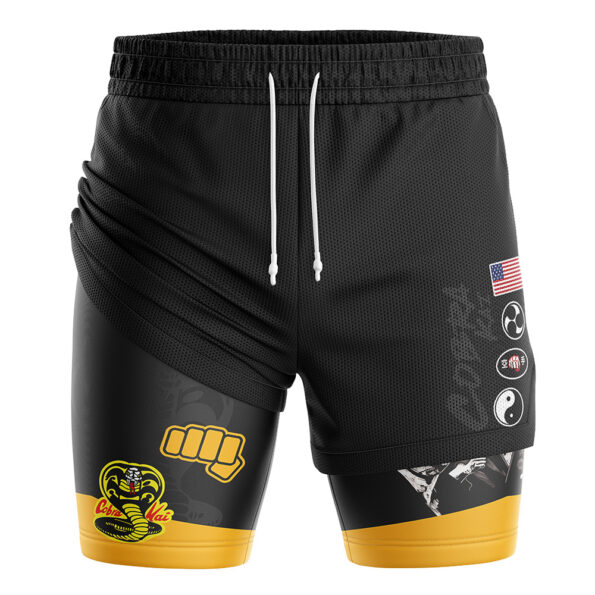 Sweep the Leg Cobra Kai 2-in-1 Performance Shorts