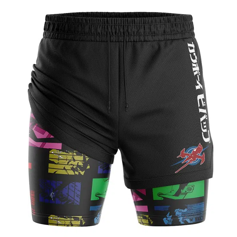 Cowboy Bebop 2-in-1 Performance Shorts