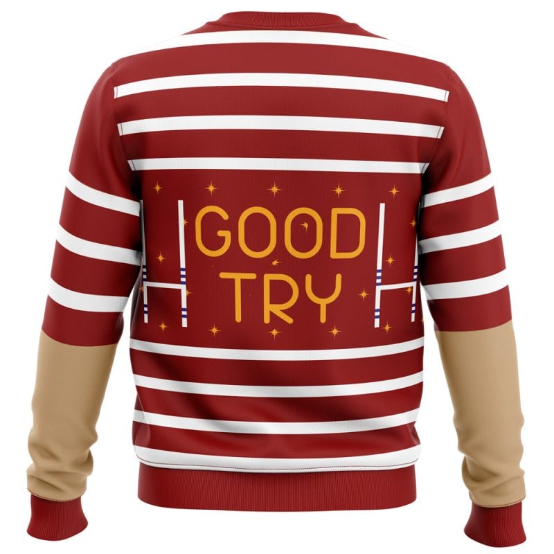 David King Rugby Shirt Dead by Daylight Ugly Christmas Sweater - Image 2