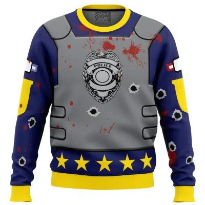 Davis Tapp Wary Greetings Dead by Daylight Ugly Christmas Sweater