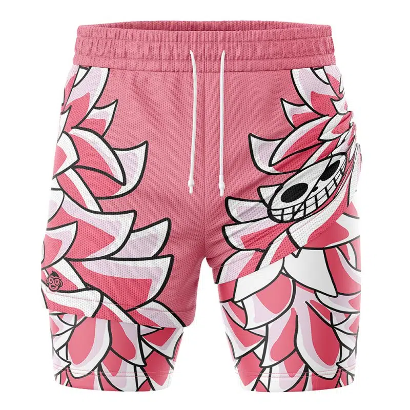 Doflamingo One Piece 2-in-1 Performance Shorts - Image 3