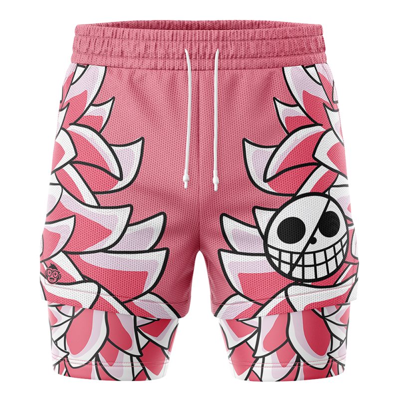 Doflamingo One Piece 2-in-1 Performance Shorts - Image 2