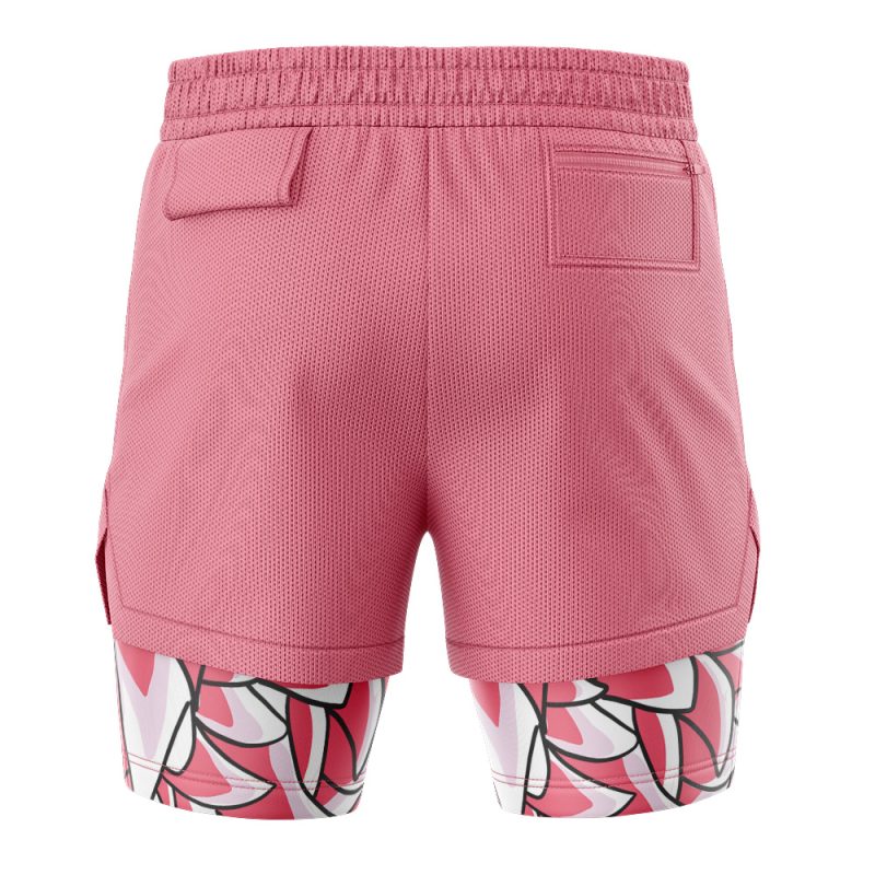 Doflamingo V2 One Piece 2-in-1 Performance Shorts - Image 4