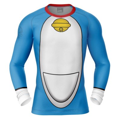 Doraemon Long Sleeve Rash Guard Compression