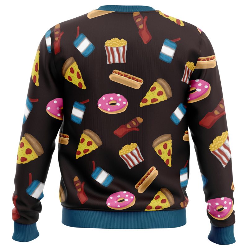 Dwight Fairfield Snack Time Dead by Daylight Ugly Christmas Sweater - Image 2