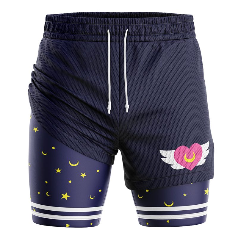 Galactic Sailor Moon 2-in-1 Performance Shorts