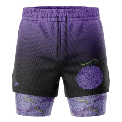 Gomu Gomu No Mi OP 2-in-1 Performance Shorts