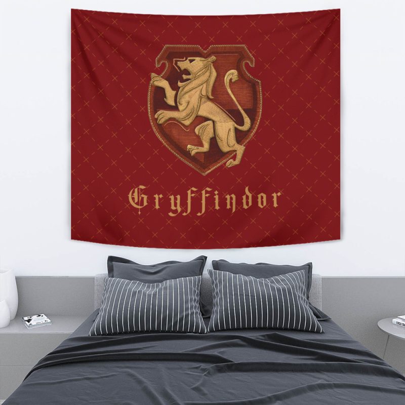 Gryffindor Hogwarts Legacy Harry Potter Tapestry