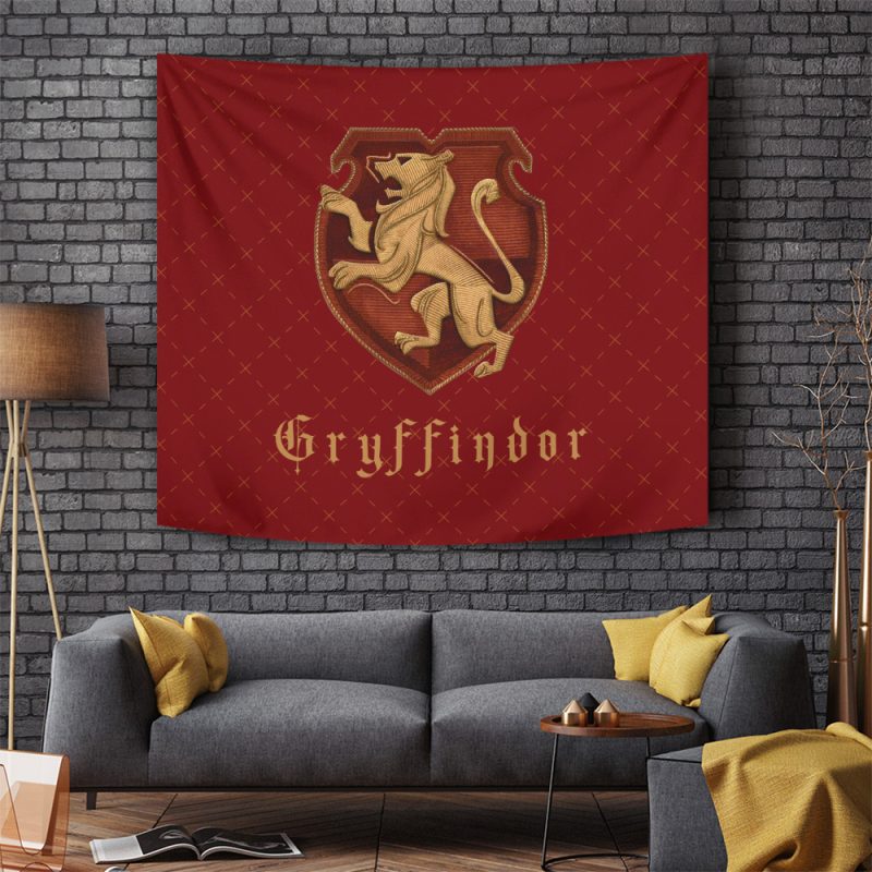 Gryffindor Hogwarts Legacy Harry Potter Tapestry