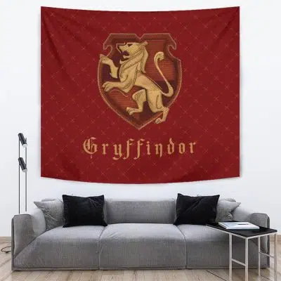 Gryffindor Hogwarts Legacy Harry Potter Tapestry