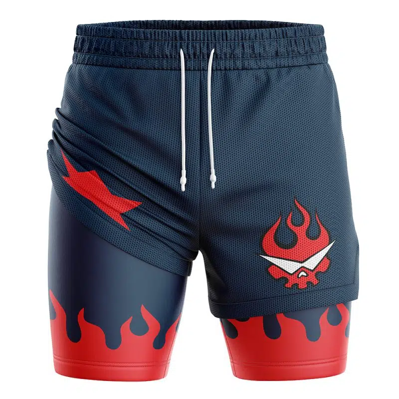 Simon Gurren Lagann 2-in-1 Performance Shorts - Image 3