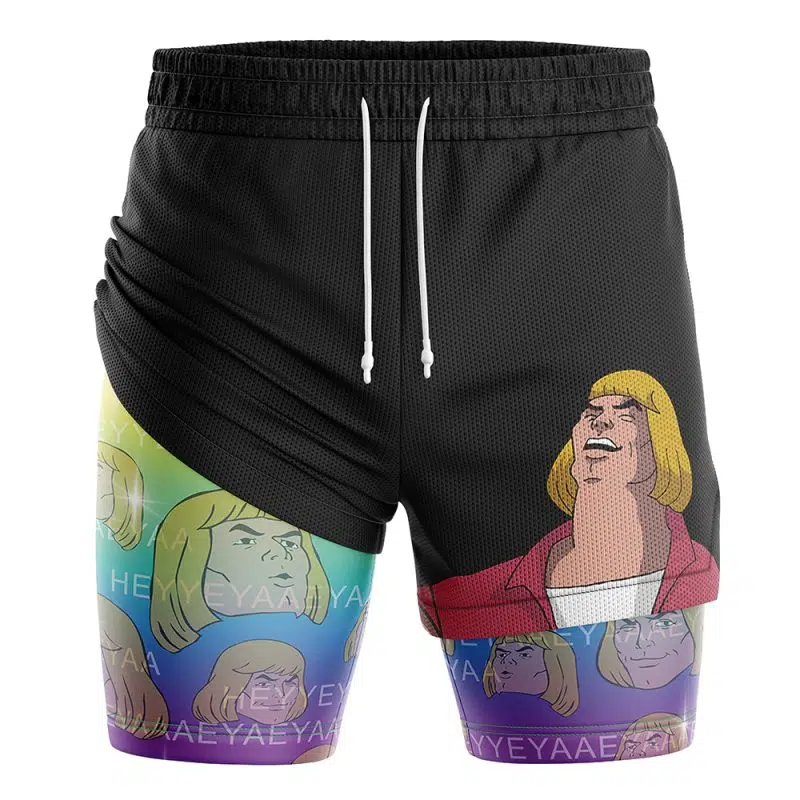 He-Man Heyyeya Masters of the Universe 2-in-1 Performance Shorts
