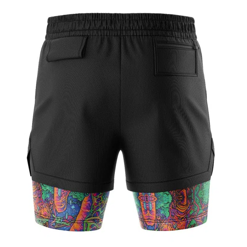 Hippie Trip Brooks One Piece 2-in-1 Performance Shorts - Image 4