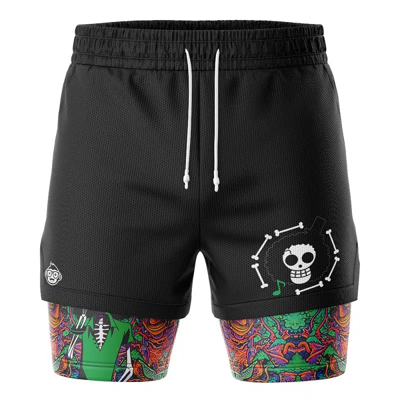 Hippie Trip Brooks One Piece 2-in-1 Performance Shorts - Image 2