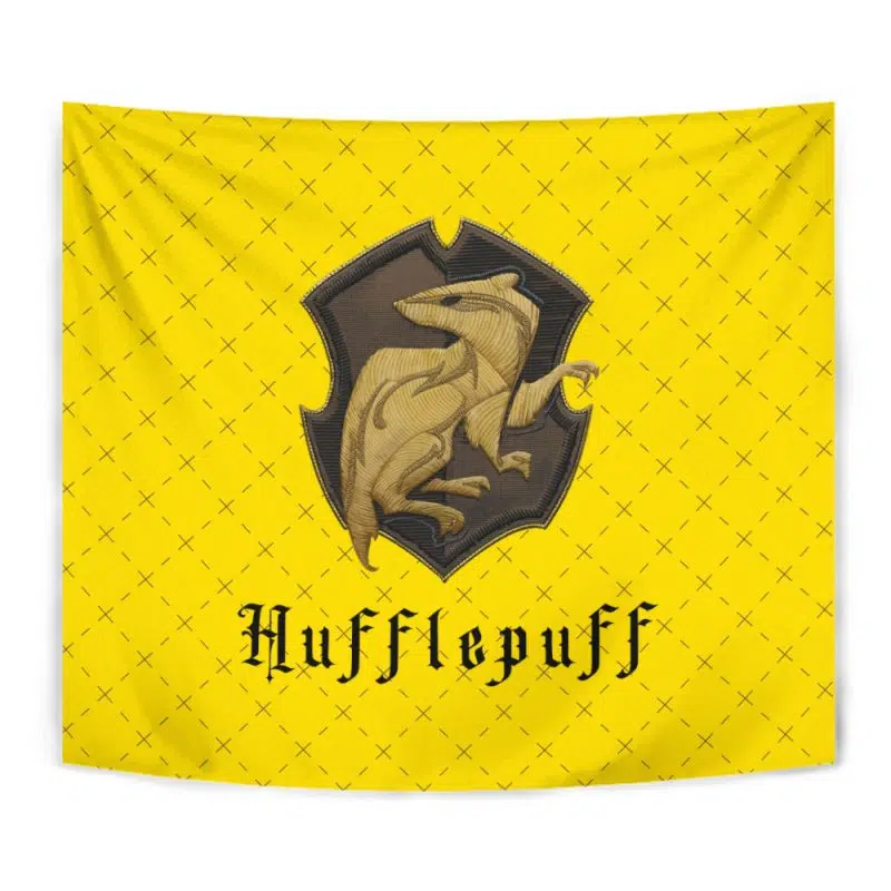 Hufflepuff Hogwarts Legacy Harry Potter Tapestry - Image 6