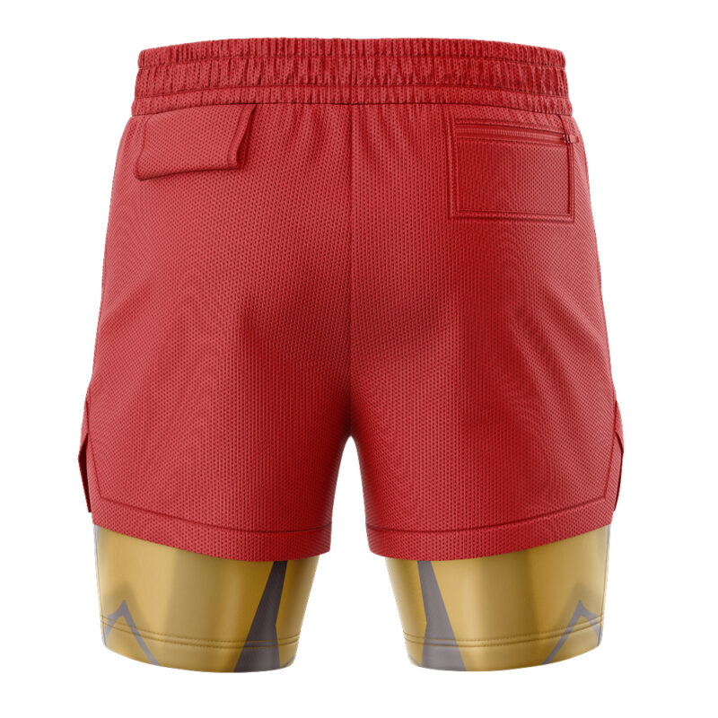Iron Man Marvel Comics 2-in-1 Performance Shorts - Image 4