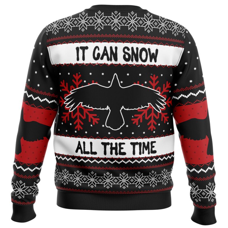 It Can Snow All The Time The Crow Ugly Christmas Sweater - Image 2