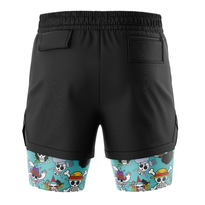 Jolly Roger One Piece 2-in-1 Performance Shorts - Image 4