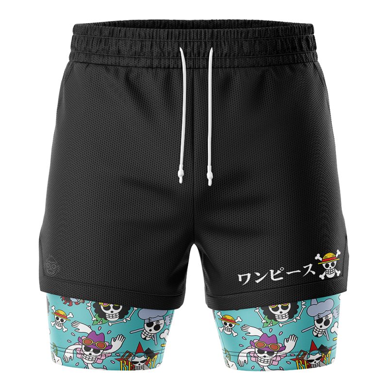 Jolly Roger One Piece 2-in-1 Performance Shorts - Image 2