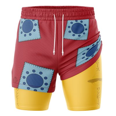 Luffy Wano OP 2-in-1 Performance Shorts