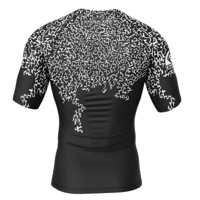 Madness Randy Savage Short Sleeve Rash Guard Compression Shirt