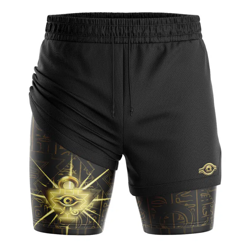 Millennium Puzzle YuGiOh! 2-in-1 Performance Shorts