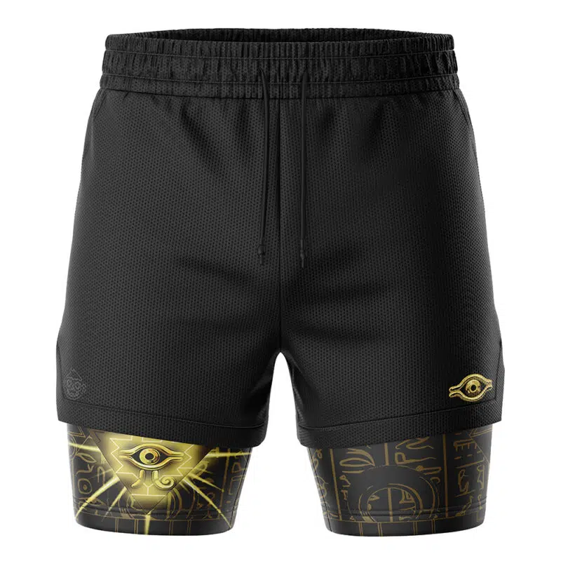 Millennium Puzzle Yugioh 2-in-1 Performance Shorts - Image 2