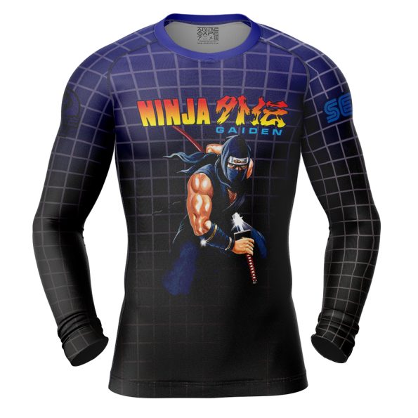 Ninja Gaiden Long Sleeve Rash Guard Compressions