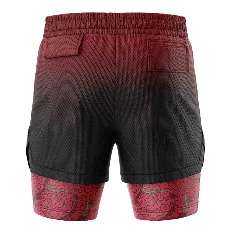 Ope Ope No Mi One Piece 2-in-1 Performance Shorts - Image 4