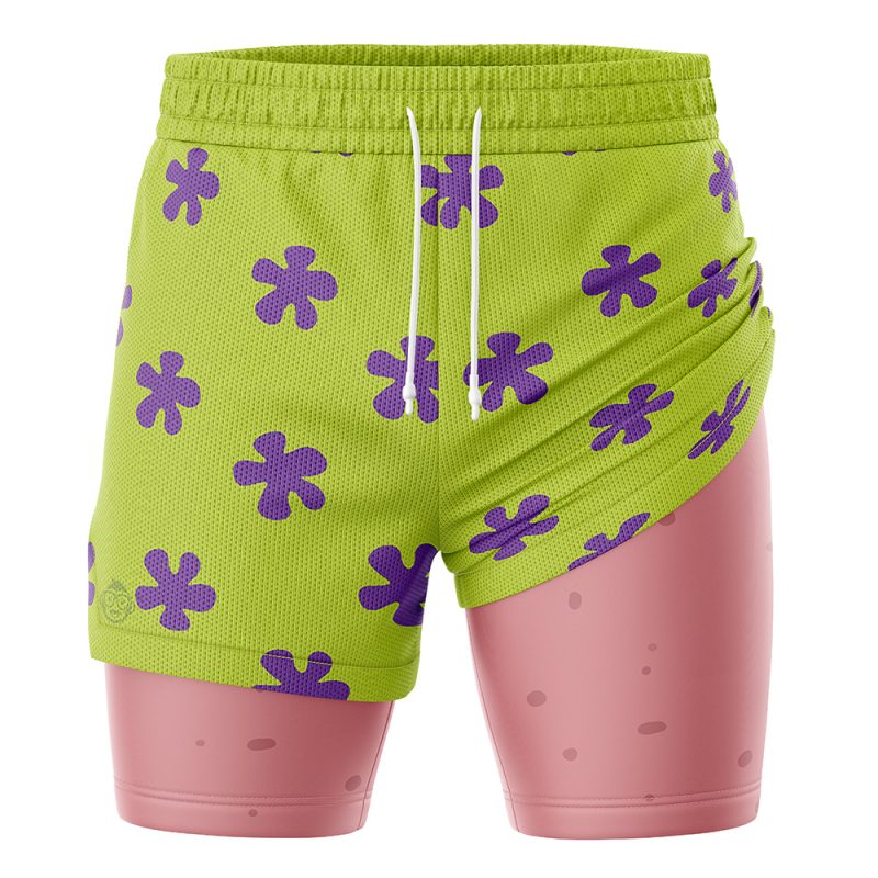 Patrick Star SpongeBob Squarepants 2-in-1 Performance Shorts - Image 3