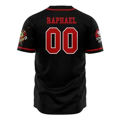 Raphael Teenage Mutant Ninja Turtles Baseball Jersey