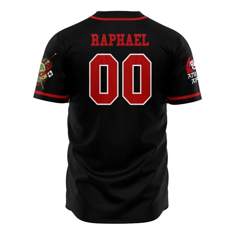 Raphael Teenage Mutant Ninja Turtles Baseball Jersey