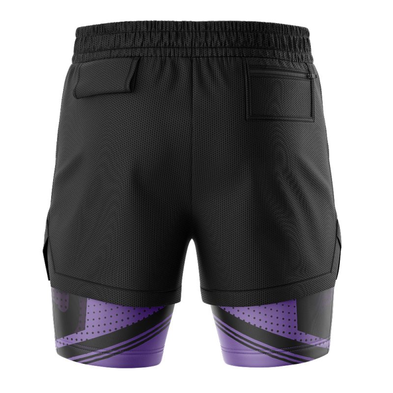 Skeletor Masters of the Universe 2-in-1 Performance Shorts - Image 4
