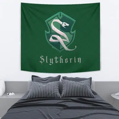 Slytherin Hogwarts Legacy Harry Potter Tapestry