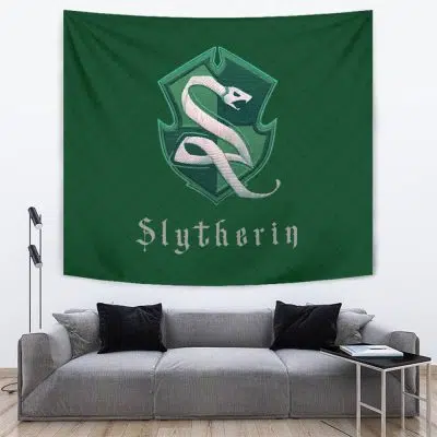 Slytherin Hogwarts Legacy Harry Potter Tapestry