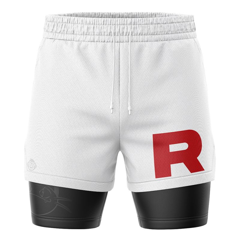 Team Rocket Pokemon 2-in-1 Performance Shorts