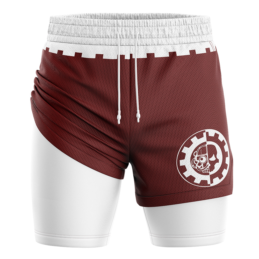 Tech Priest 40k 2-in-1 Performance Shorts - Image 3